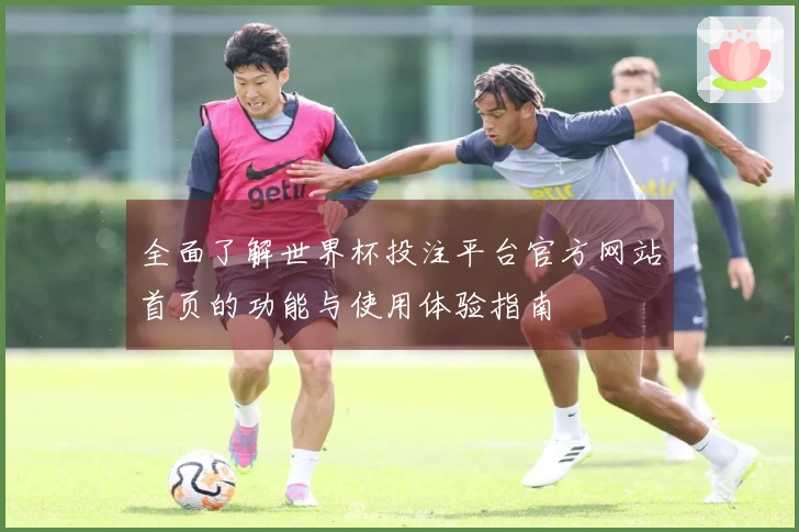 全面了解世界杯投注平台官方网站首页的功能与使用体验指南
